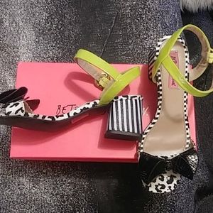 Betsey Johnson Block Heels